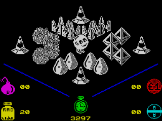 Molecule Man screenshot 2 for ZX Spectrum